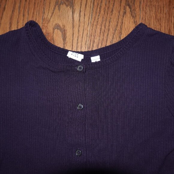 Girls Size Medium Gap Navy Short Sleeve A-Line Dress, Soft and Comfy, Like New - Picture 6 of 7